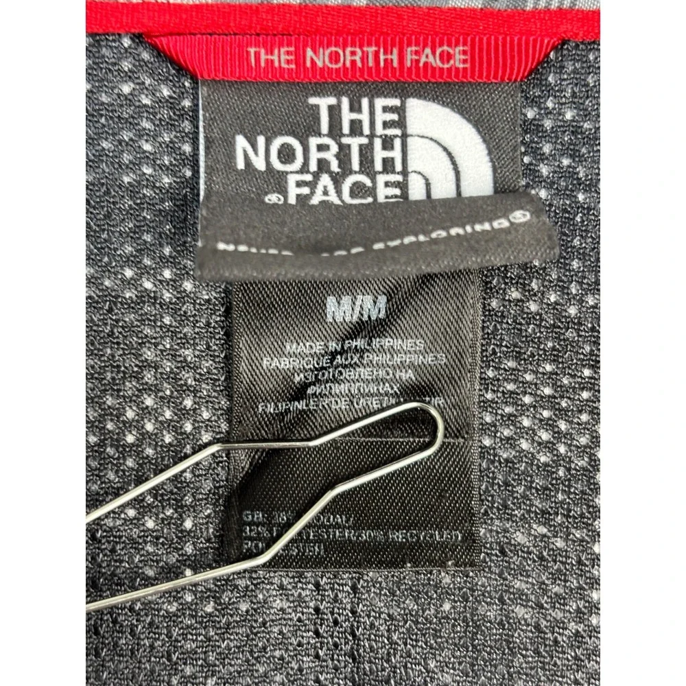 The North Face Mens Plaid Short Sleeve Button Up Shirt Black Grey White Medium